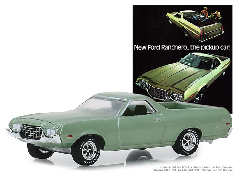 1972 Ford Ranchero The PickUp Car *** Greenlight Ad Cars 1:64 OVP