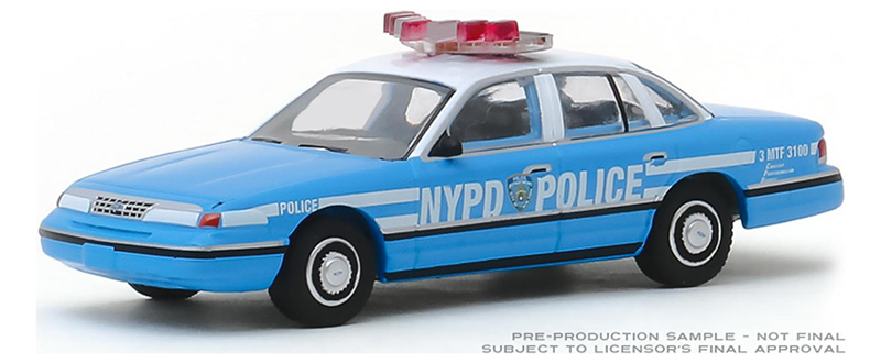 nypd diecast cars