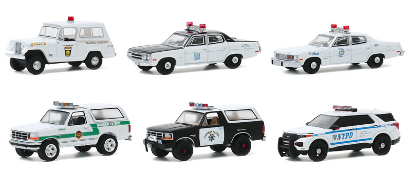 1:64 Hot Pursuit Series 35 6 Different Models Available Greenlight 