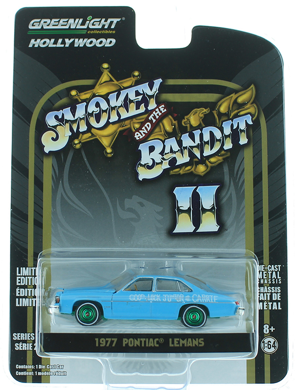Smokey and the Bandit II 1977 Pontiac Lemans 1:64 Greenlight 44830B 