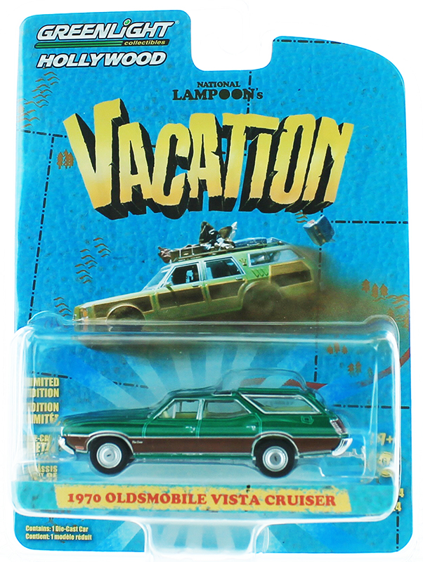 GREENLIGHT 1970 OLDSMOBILE VISTA CRUISER NATIONAL LAMPOON’S VACATION 1/64 44840E