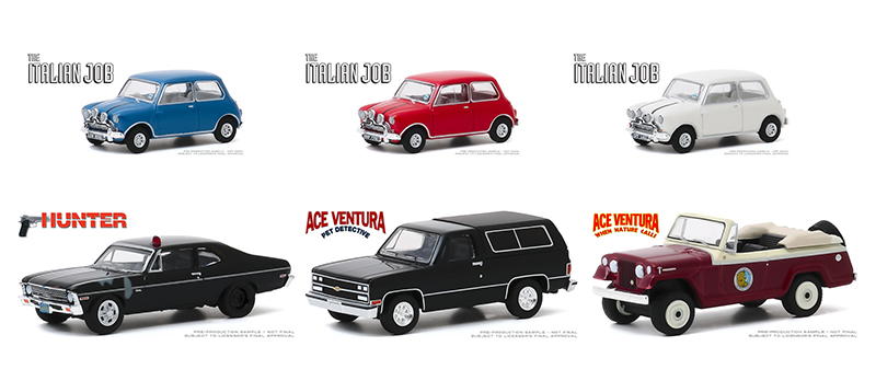 greenlight diecast hollywood series