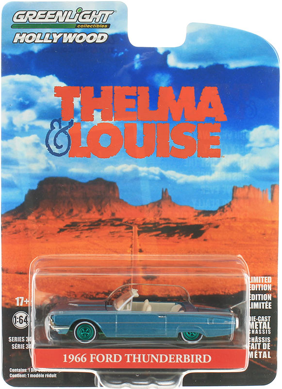 Modellino Greenlight Ford Thunderbird Convertible 1966 - Scala 1/43, Thelma & Louise, Collezione