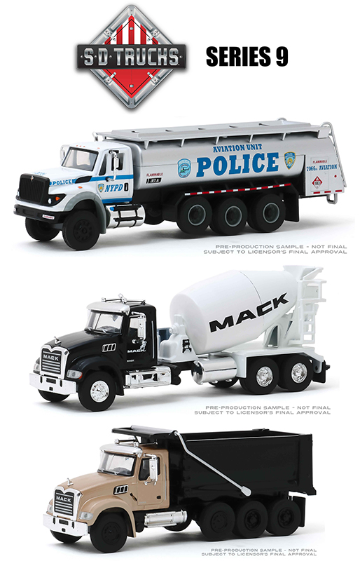 greenlight diecast trucks