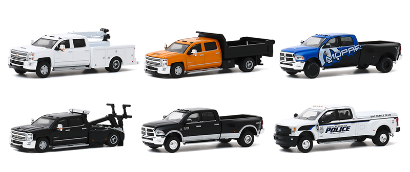 Greenlight Dually Drivers 4 2017 Chevrolet Silverado 3500 Dump Truck Pre-Order