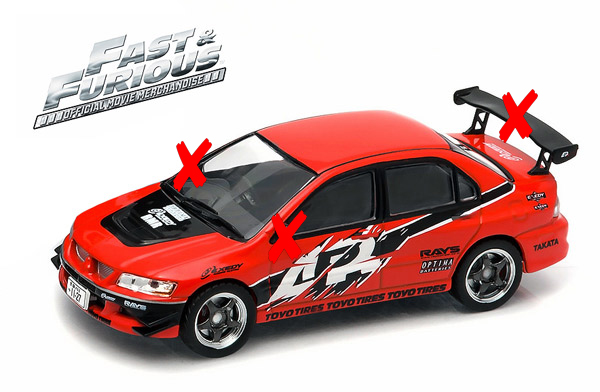 Greenlight Diecast Seans 06 Mitsubishi Lancer Evolution Ix Greenlight Diecast Seans 06 Mitsubishi Lancer Evolution Ix