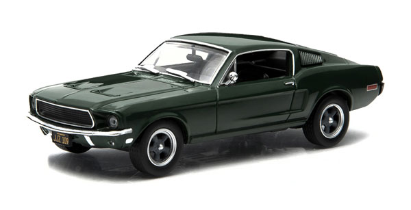 Ford Mustang 1968 зеленая