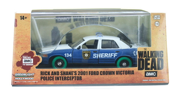 86504-SP - Greenlight Diecast Rick and Shanes 2001 Ford Crown Victoria