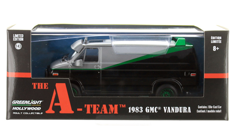 1983 gmc vandura the A-Team TV serie Green Machine 1:43 GreenLight 86515 
