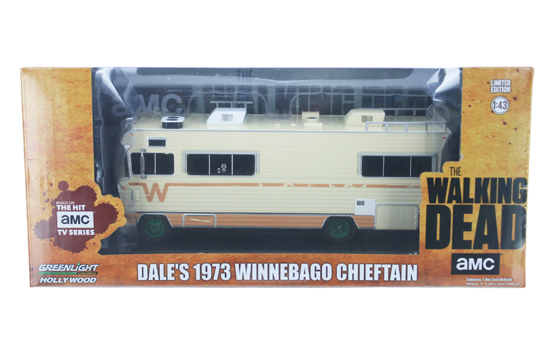 GreenLight 1/43 The Walking Dead Dale s 1973 Winnebago Chieftain 86543 