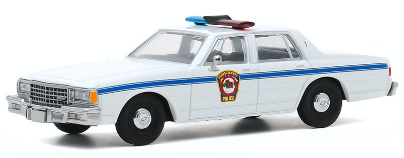 GREENLIGHT 44860 C GROUNDHOG DAY 1980 CHEVY CAPRICE DIECAST POLICE CAR 1:64 