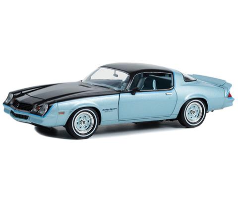 ミニカー　1/18 1978 Chevrolet Camaro Rally Sport(ライトブルーメタリック×ブラック) [13664] 1:18 1978 Chevrolet Camaro Rally Sport - Light Blue Metallic