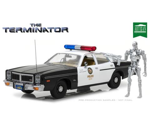 ★当時物★ミニカーまとめて★ディンキー★コーギー★ポリトイズ★Tekno★ 1977 Dodge Monaco Metropolitan Police with T-800 Endoskeleton
