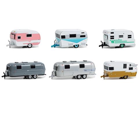 Greenlight Diecast Hitched Homes Series 14 6 Pieces - 34140-CASE