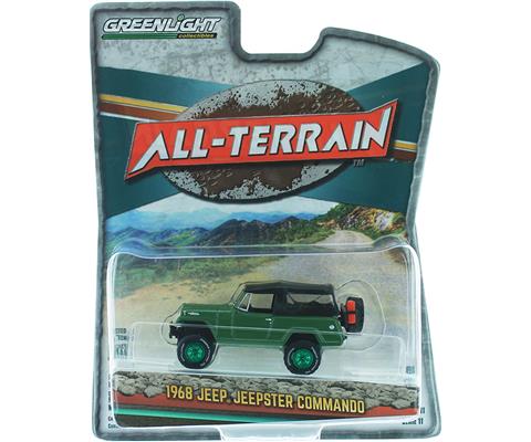 Miniatura Carro Jeepster Commando (1970) - Vintage AD Cars - Série 6