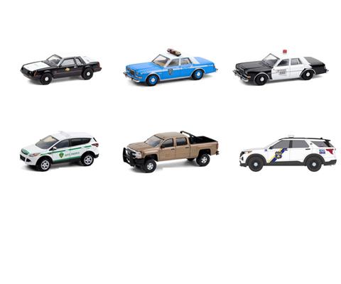Greenlight Diecast Hot Pursuit Series 37 6 Piece Set - 42950