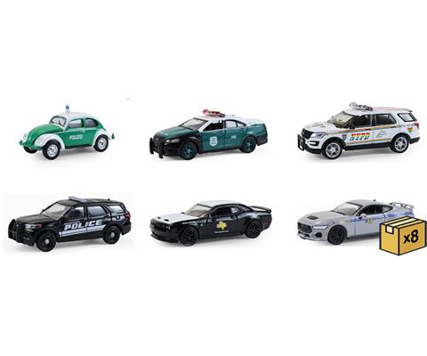 thumbnail image 2 of Greenlight Hot Pursuit Series 46 - 2001 Jeep Cherokee Michigan State Police 2 of 13