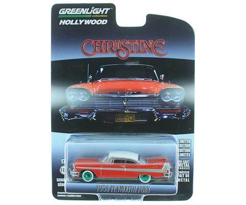 thumbnail image 2 of Greenlight 1:64 1958 Plymouth Fury Christine Hollywood Series 23 44830C 2 of 6