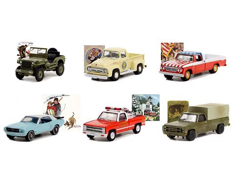 Cars - GREENLIGHT - 54060-CASE - Norman Rockwell Series 4 - 6-Piece Set in  a Non-Returnable, Factory-Sealed Case Hunt for the GREEN MACHINES -  GreenLight's ultimate collector's item, these chase units are