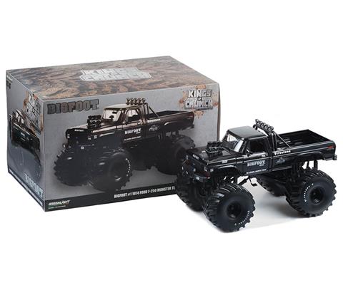 Bigfoot #1 - 1974 Ford F-250 Monster Truck with 66 Tires - Black