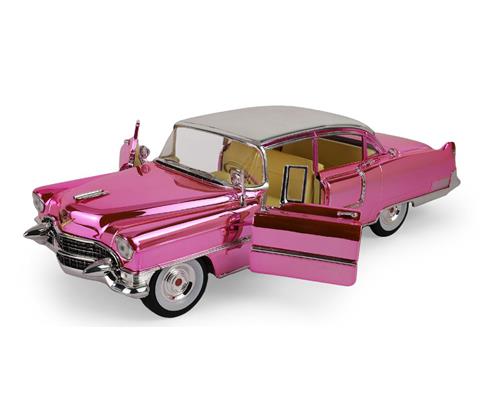 1955 Cadillac Fleetwood Series 60 Pink Cadillac Chrome Edition