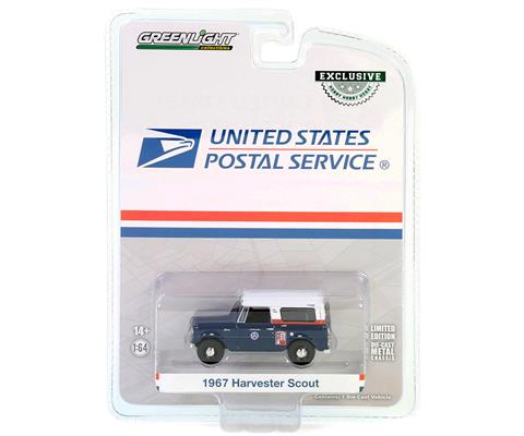 Greenlight Diecast US Mail 1967 Harvester Scout - 30463 Greenlight Diecast US Mail 1967 Harvester Scout - 30463
