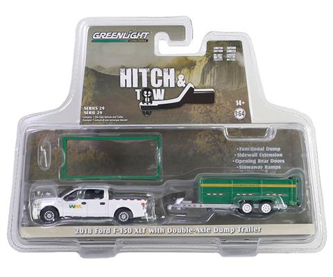 Greenlight Diecast Waste Management 2018 Ford - 32290-C
