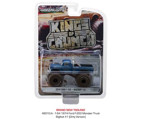 ビッグフット1974 フォード F-250モンスタートラックダーティバージョン Bigfoot #1 - 1974 Ford F-250 Monster Truck with 66-Inch