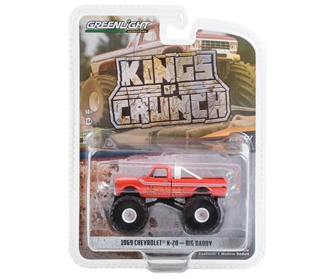 Greenlight Diecast Big Daddy 1969 Chevrolet K20 - 49130-A