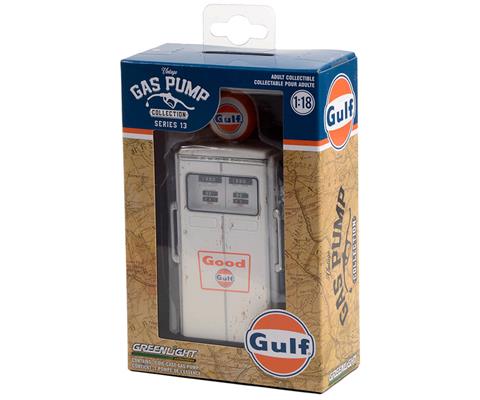 Gulf Oil - 1954 Tokheim 350 Twin Gas Pump Good Gulf Weathered