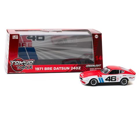 Greenlight Diecast 1971 Datsun 240Z 46 Brock - 86334