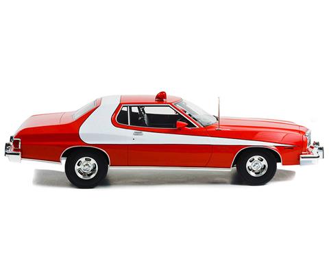 Starsky And Hutch 1976 Ford Gran Torino Die Cast Collectible Vehicle 1:24
