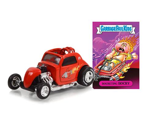 GreenLight Garbage Pail Kids グリーンライトミニカー Greenlight Overkill Kevin 1976 Dodge B-100 Van Garbage Pail