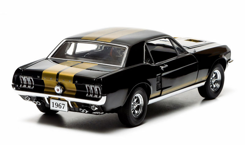 1965 Fastback 289 Solid Beautiful Black And Gold Hertz Gt