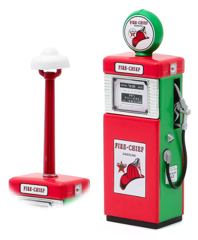 Greenlight Diecast Vintage Gas Pump Collection Series 8 12