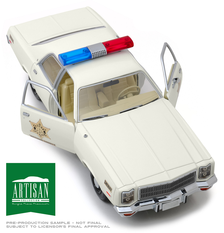Greenlight Diecast Hazzard County Sheriff 1977 Plymouth Fury Authentic