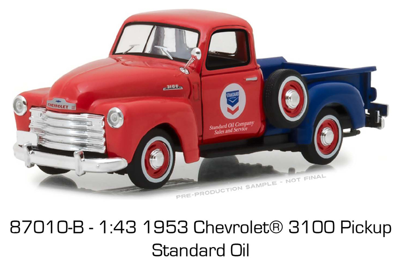 Greenlight Running on Empty 1 43 Series 1 1953 Chevrolet 3100 Pickup Truck 2019 for sale online