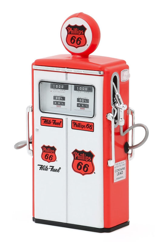 Greenlight 14080-B Vintage Gas Pumps Series 8-1951 Wayne 505 Gas Pump Texaco Fire-Chief Gasoline 1//18 Scale