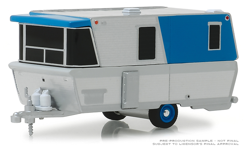 Greenlight Hitched Homes 1965 Winnebago 216 Travel Trailer 34060-D 