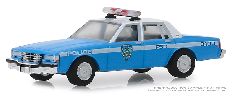 Set of 6 Police Cars 1/64 Diecast Model Cars by Greenlight 42890 Hot Pursuit Series 32
