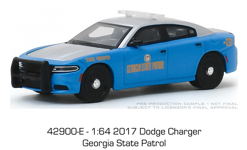 Indiana State Police 1:64 Scale Greenlight 42900-B Hot Pursuit Series 33-1986 Chevrolet Caprice 