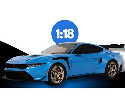 GT Spirit gts473 1/18 ミニカー レジン プロポーションモデル 2024年モデル フォード FORD USA - MUSTANG GTD COUPE 2024  ブルー