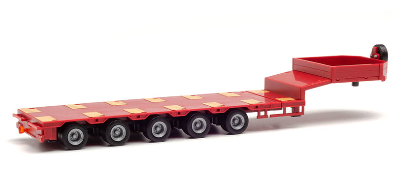 Herpa 40/45ft Trailer 3 Achs•Rot 