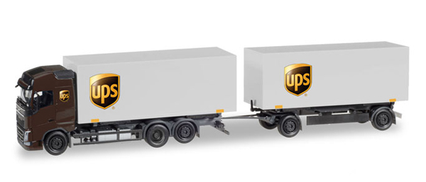 ups toy truck plastic
