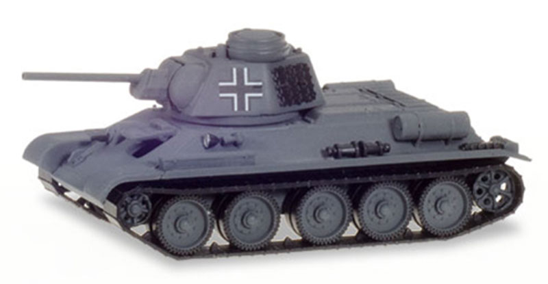 Herpa Model T 34_76 Main Battle Tank German Commandant