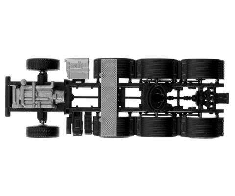 Herpa 080507 Gauge H0 Trailer chassis for swap body 2-axle (7.15m