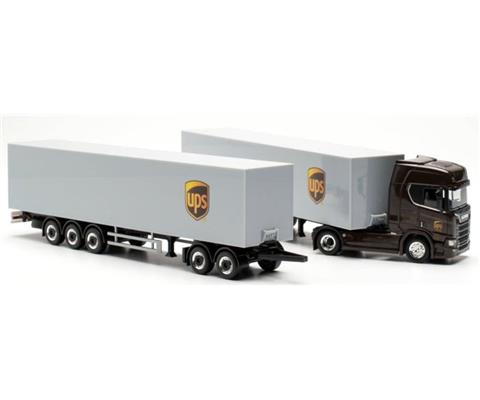 Herpa Model UPS Spain Scania CR 20 - 317009