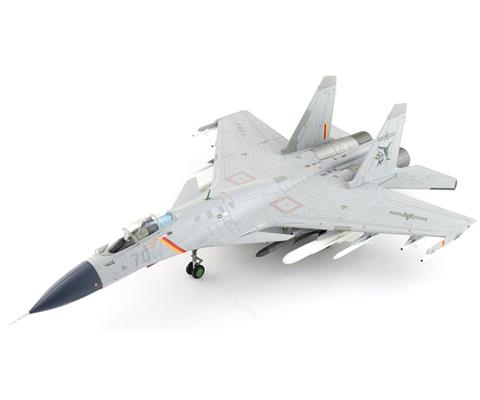 【未使用品】HOBBYMASTER J-15 (SU-33) HA6409 J-15 Flying Shark, Number 70, PLANAF, Low Visibility Scheme