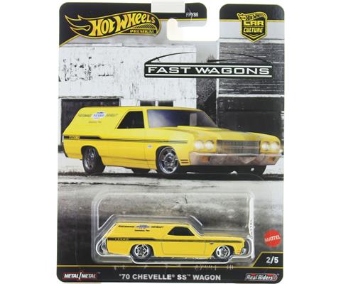 1970 Chevrolet Chevelle SS Wagon in Yellow - FPY86-JBK67