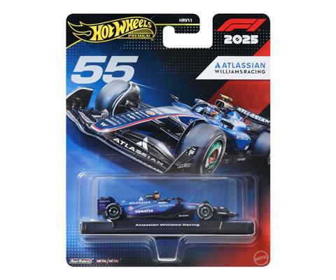 Atlassian Williams Racing F1 Team #55 - HRV11-JKD85